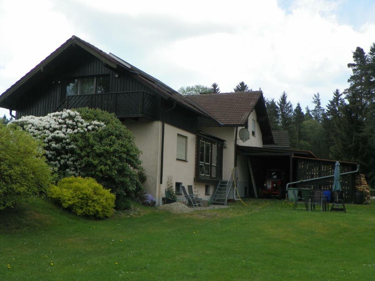 Ferienwohnung Am Weissenstaedter See Weißenstadt Exterior foto
